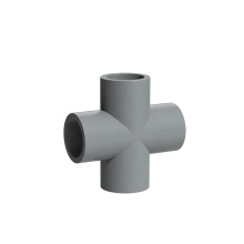 Reliable Supplier Elbow Pipe Fittings 4 Way Pipe Connector Pipe Fitting CPVC CROSS